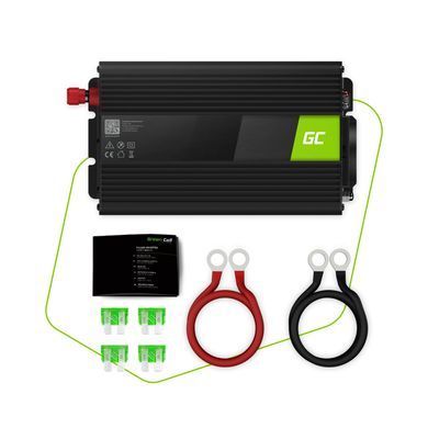 Інвертор Green Cell&reg; Car Power Inverter Converter 12V to 230V 1000W/2000W Pure sine INV09