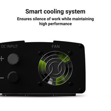 Інвертор Green Cell&reg; Car Power Inverter Converter 12V to 230V 1000W/2000W Pure sine INV09