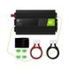 Інвертор Green Cell&reg; Car Power Inverter Converter 12V to 230V 1000W/2000W Pure sine INV09 фото 2