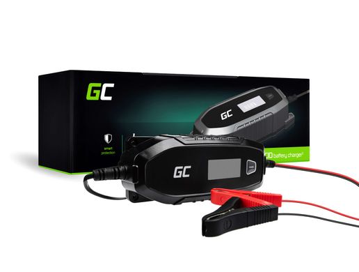 Зарядное устройство Green Cell Battery charger for AGM, Gel and Lead Acid 6V / 12V (4A), ACAGM07 ACAGM07