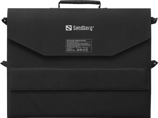 Портативна сонячна батарея Sandberg Solar Charger 100W QC3.0+PD+DC, 420-81 420-81