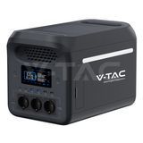 Портативна зарядна станція V-TAC VT-10008 1800 Вт, 1229 Вт&middot;год, LiFePO₄, Wi‑Fi, VT-10008 VT-10008
