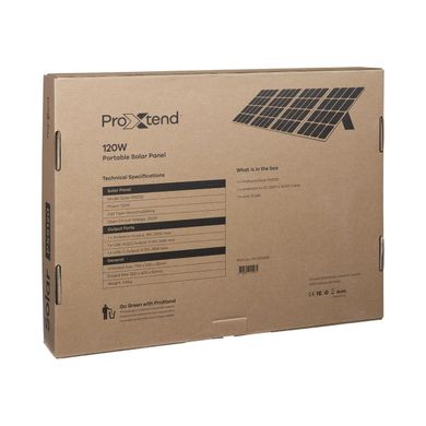 Сонячна панель ProXtend Solar Panel 120W, PX-120WSP PX-120WSP