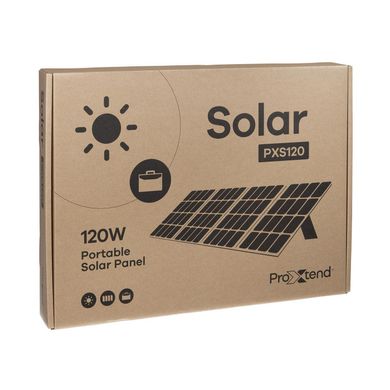 Сонячна панель ProXtend Solar Panel 120W, PX-120WSP PX-120WSP