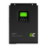 Інвертор Green Cell Solar Inverter Off Grid converter with MPPT Solar Charger 12VDC 230VAC 1000VA/1000W Pure Sine Wave, INVSOL01 INVSOL01 фото