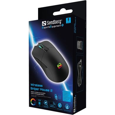 Мышка Sandberg Wireless Sniper Mouse 2, 640-21