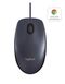 Мишка Logitech B100 Optical USB Mouse for Business, USB Type-A, Black, 910-003357