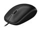 Мышка Logitech B100 Optical USB Mouse for Business, USB Type-A, Black, 910-003357